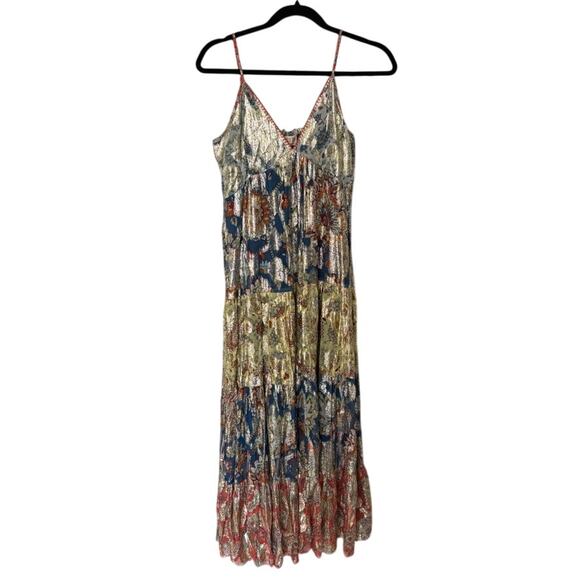 Verb by Pallavi Singhee Echo Maxi Dress -4 - Fairycore Whimsical Boho Indie - Picture 3 of 10